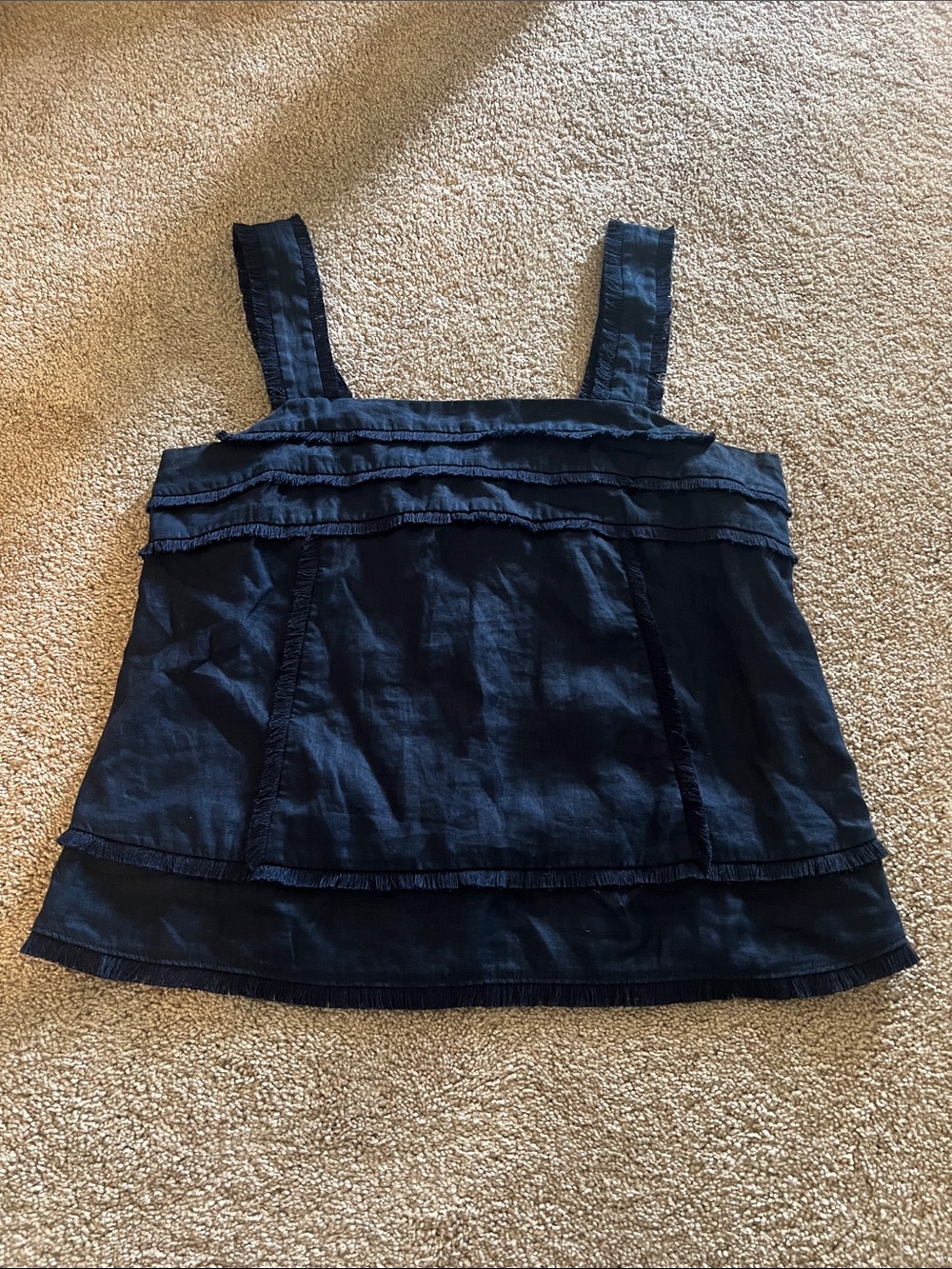 J. Crew 100% Linen Top